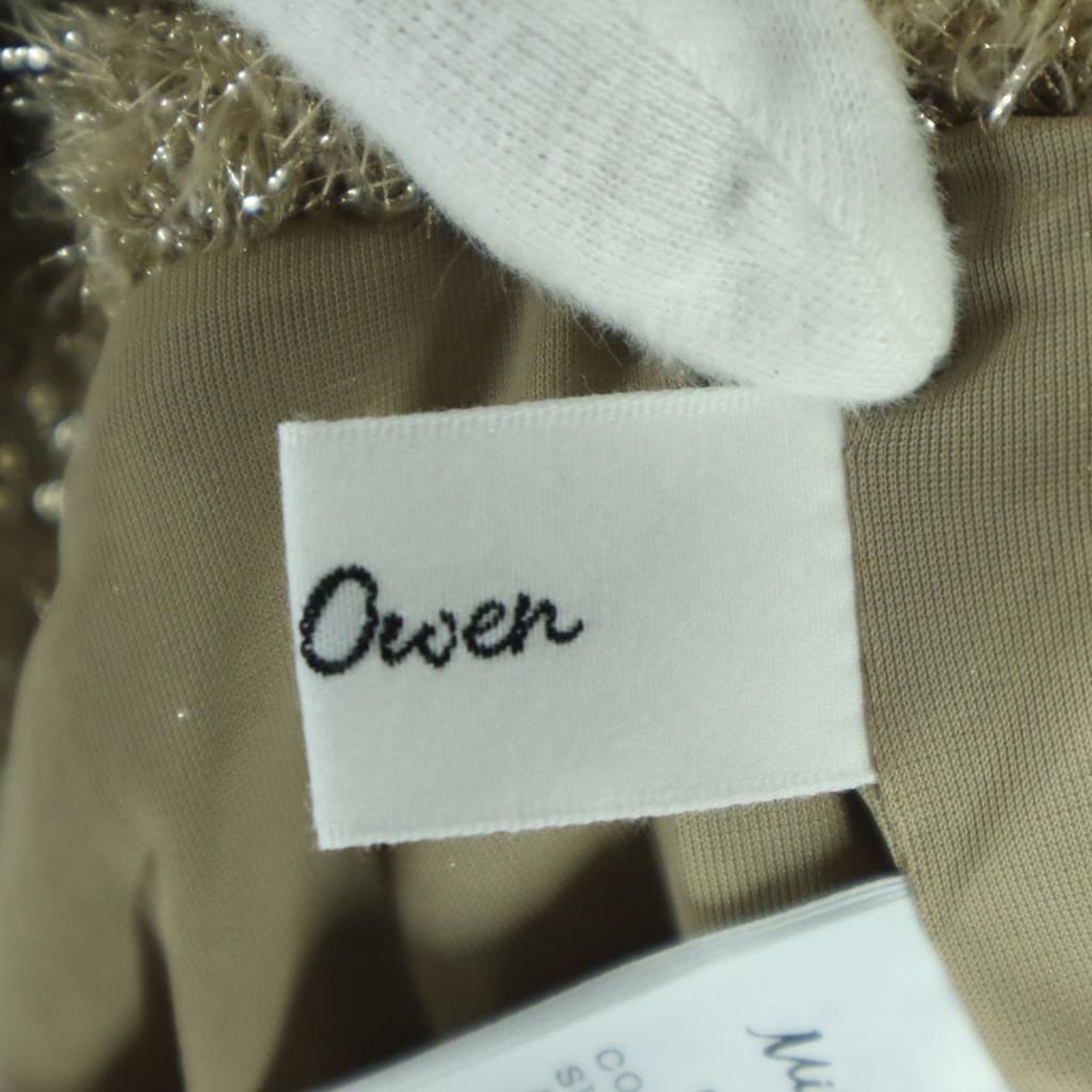 Неиспользованный Mila Owen вязаный Длинная юбка бежевый Блеск 09WNS235166 Женский Б/у