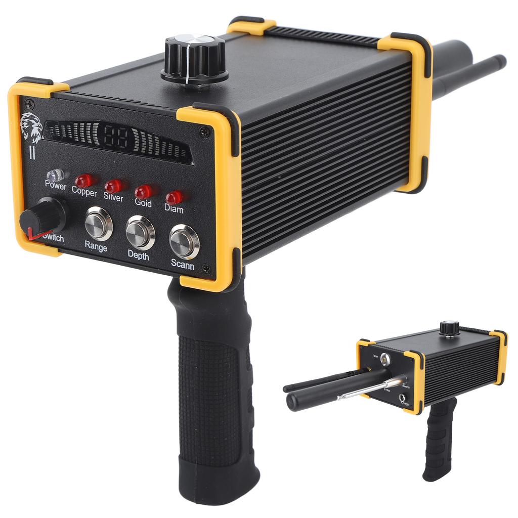 Металлоискатель профессиональный ручной высокоточный золотоискатель сканер поисковая система глубина 15м