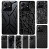 Чехол с узором из кованого карбона для телефона Xiaomi Redmi Note 14 13 12S 12 11 Pro Plus 11S 10S 10 11E 11T + 9S 9 Печать Coque