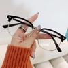 Retro Anti-Blue Light Eyeglasses: Unisex Trendy Frames for Myopia