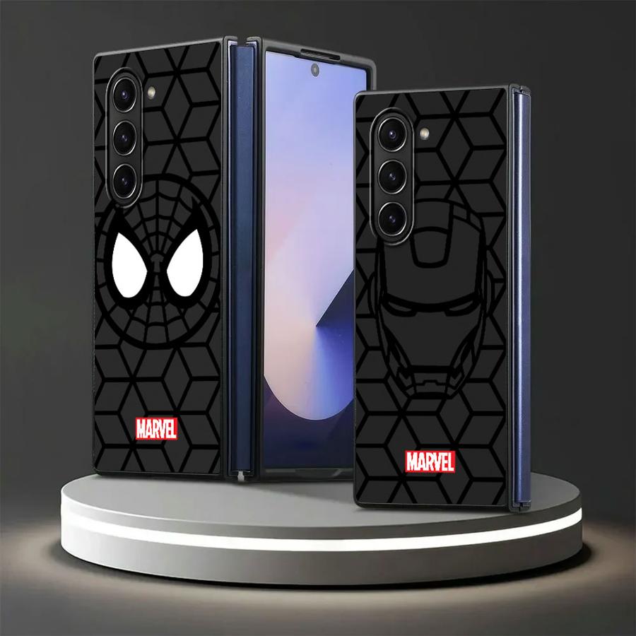 Задняя крышка чехол для телефона для Samsung Galaxy ZFold6 ZFold7 Z Fold 7 6 5 4 3 ZFold3 ZFold5 ZFold4 Логотип супергероев Marvel Мстители