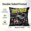Sitcom BBrooklyn NineNine Pillow Covers Cartoon Sofa Decorative Home Doublesided Printing Short Plush Cute Cushion Cover