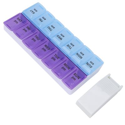 AM PM 7 Days Pills Case Weekly Pills Organizer Капсулы Добавки Витамины Таблетки Дорожная Коробка Таблеток