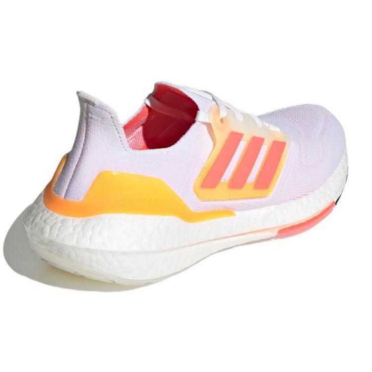 adidas UltraBoost 22 White Flash Orange Женские кроссовки Cloud-White Turbo GX5595