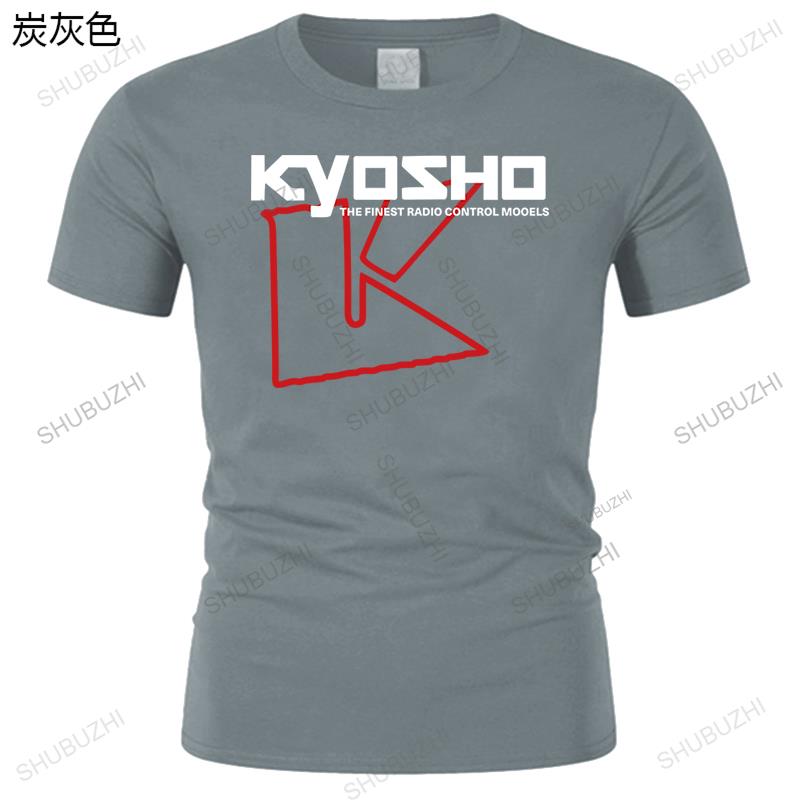 Новая футболка Kyosho Japan RC Racing с графическим принтом Черный цвет Размер от S до 5XL хлопковая футболка мужская летняя мода футболка европейский размер