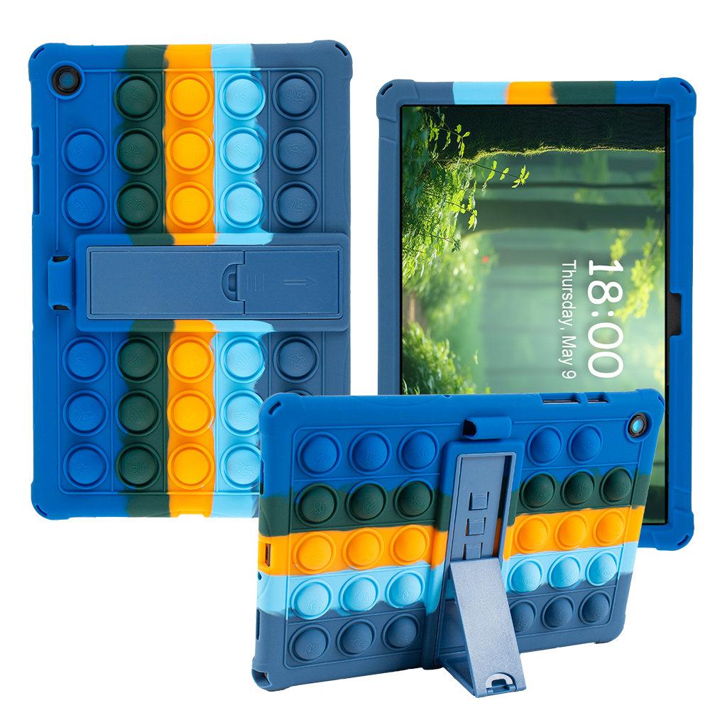 Для Samsung Tab A9 Plus Чехол 11 дюймов Мягкий Силиконовый Подставка Планшет Фунда Для Galaxy Tab A9 Plus Чехол Коке SM-X210 X216