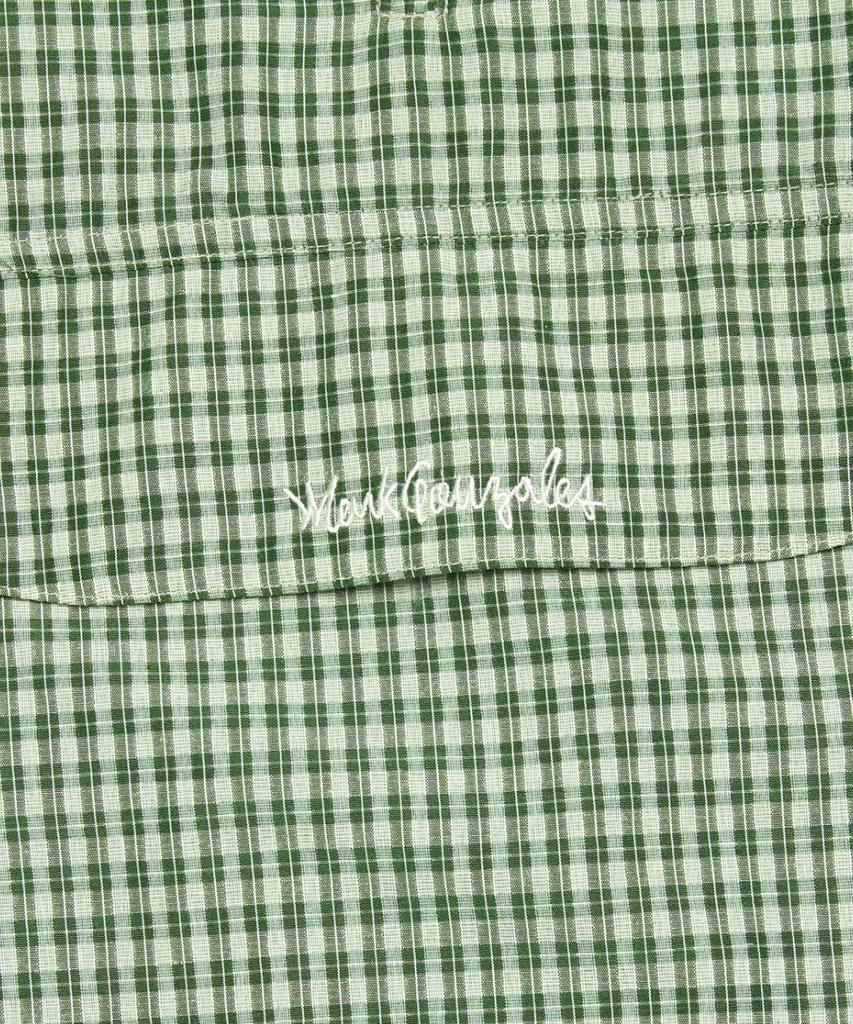 Mark Gonzales Check Anorak - Green