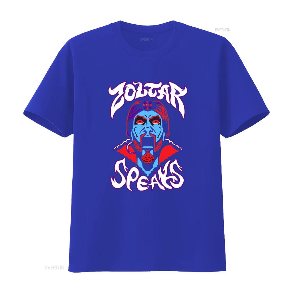 Zoltar Speaks Unisexs T Shirt Retro 80s Classic Movie Design With Tom Hanks Inspired Wish Theme Vintage Homme Graphic