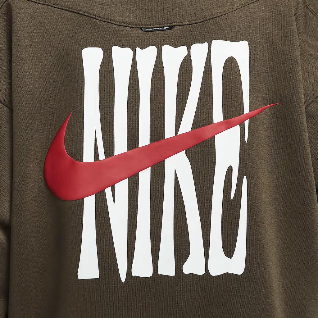 Nike Мужская флисовая толстовка с круглым вырезом 'Средний оливковый' IQ3819-212