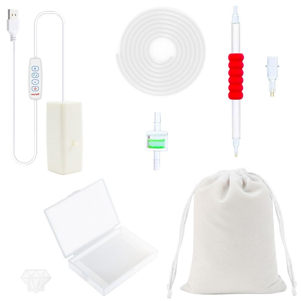 Electric Vacuum Diamond Painting Pen Kits USB Powered Diamond Painting Suction Device for 5D Diamond Painting Tool