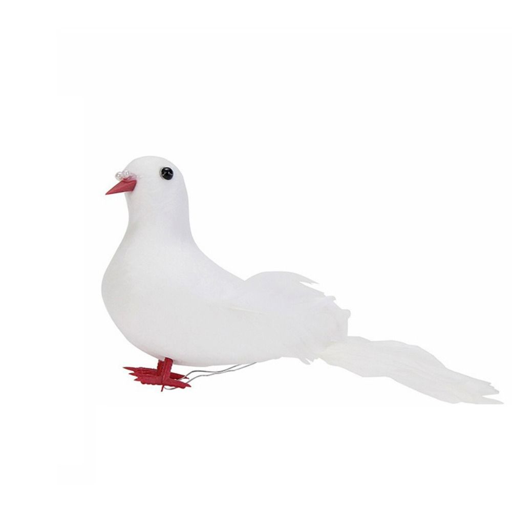 Spread Wings Peace Dove Bird Simulation Dove Creative White Pigeon  Garden