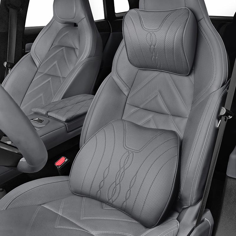 Haval Car Headrest Lumbar Support Pillow for H6, Big Dog, Menglong, H9, H5, Xiaolong – Memory Foam, All-Season Neck Protection