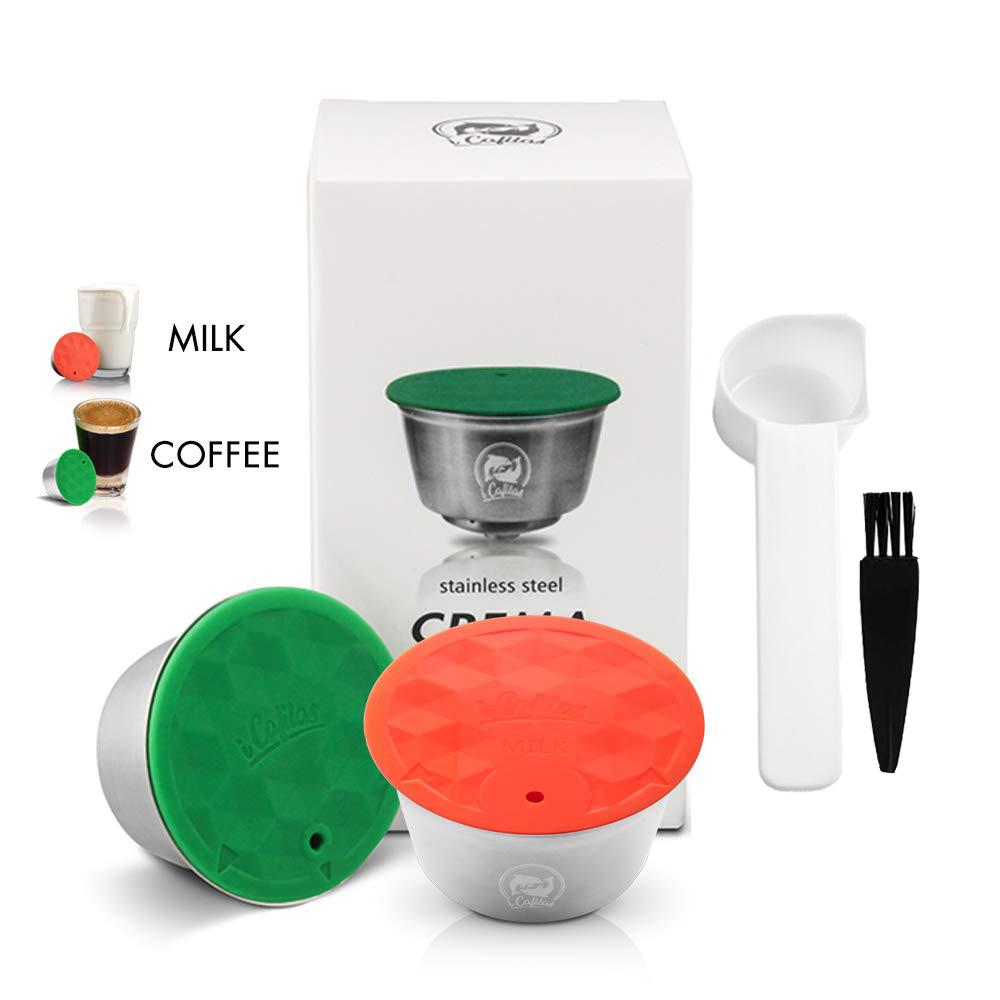 Многоразовая кофейная капсула для Nescafe Dolce Gusto, кофейный фильтр-капсула из нержавеющей стали для кофемашин Circolo & Mini