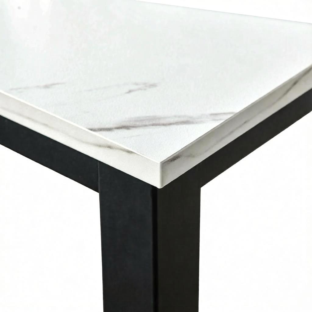 Modern Bar Table, High-Quality Standing Table, Compact Dining Table, Functional Table (only with table)