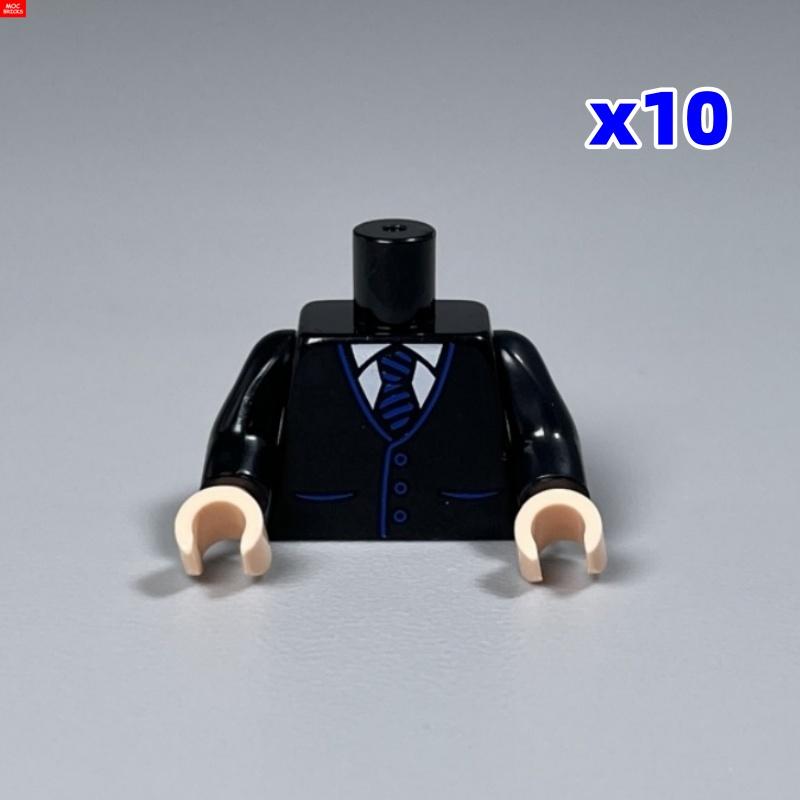 10 шт. Набор деталей MOC Фигурки Шеф-повар доктор Часть тела Туловище Строительные блоки Аксессуары Собираемые Частицы Игрушки Подарки