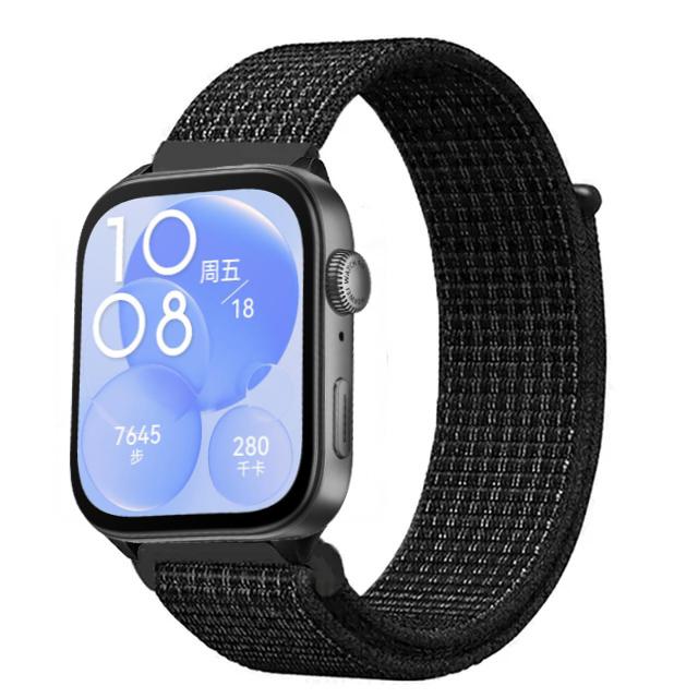 Нейлоновый петлевой ремешок для Huawei Watch Fit 3/4/4 Pro Дышащий спортивный браслет Ремешок для Huawei Watch Fit 4/Fit 4 Pro Браслет Ремень