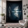 Настенный гобеленWarhammer 40K Арт Подвесная ткань Декоративное фоновое покрытие для украшения комнаты
