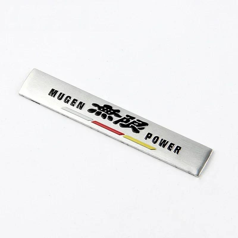 Aluminum Car Body Sticker Trunk Emblem Badge for Honda Accord Civic Crosstour Calya FIT Odyssey Elysion City Jade Jazz Vezel CRV