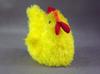 Plush Yellow Hen to Cuddle 27x25 cm