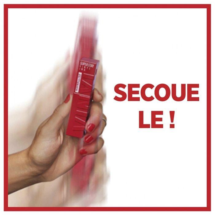 Rouge à lèvres - Maybelline New York - Superstay Vinyl Ink - 20 Coy - Fini brillant - 4,2ml