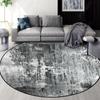 INS Round Carpet Living Room Decoraiton Abstract Luxury Style Large Room Lounge Rug Bedroom Decor Soft Fluffy Study Chair Mat