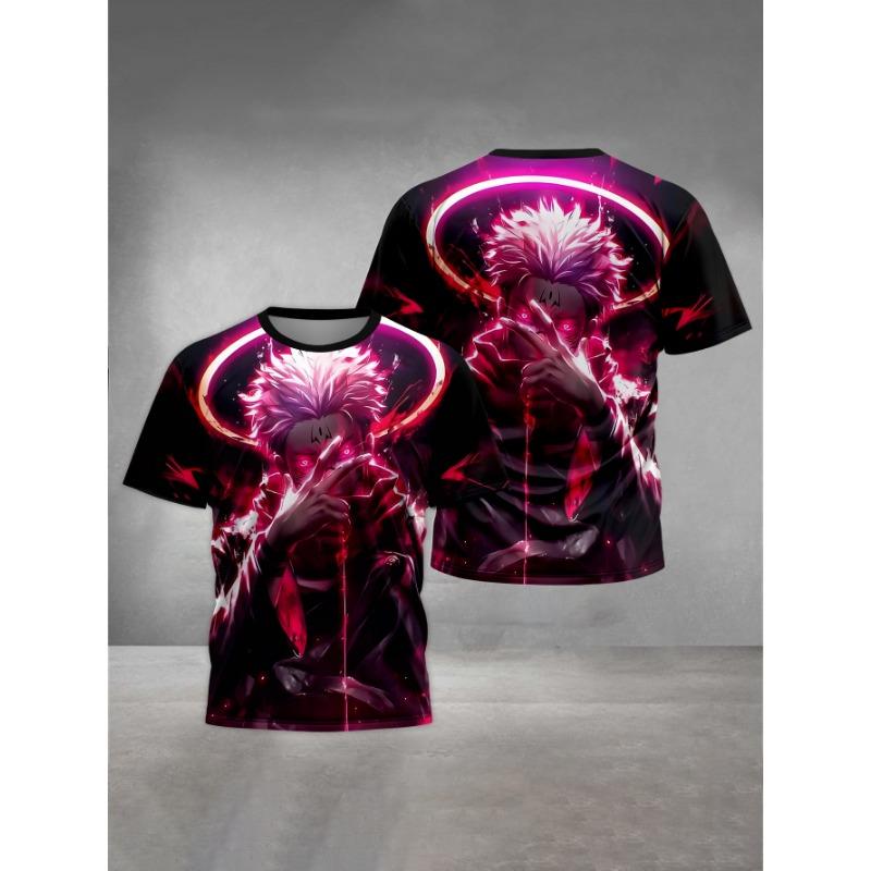 3D Print Jujutsu Kaisen Satoru Gojo Baby Clothing 5 To 14 Years Male Outdoor Clothes for Children Boy Girl Child T-Shirt Top