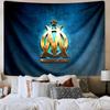 1PC Golden Marseille Emblem Tapestry, Unique Design Tapestry, Wall Decor for Bedroom,Livingroom, Playroom,Heartwarming Fan Holiday Gifts