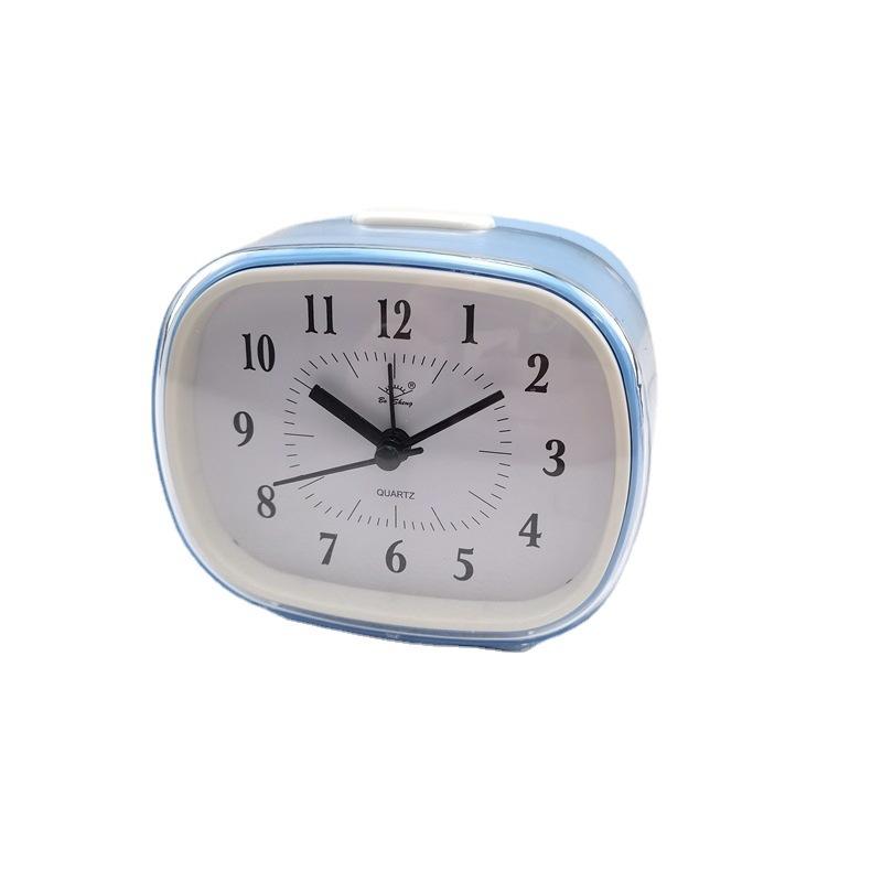 Простые часы Большая мелодия Двутональный будильник Детские прикроватные часы Конфетный цвет