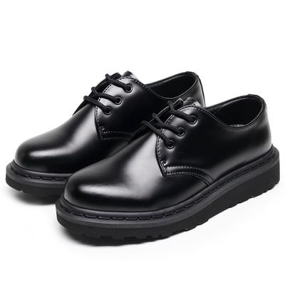 Легкие новые низкие туфли из маленькой кожи женские из натуральной кожи в британском стиле рабочие ботинки Мартин