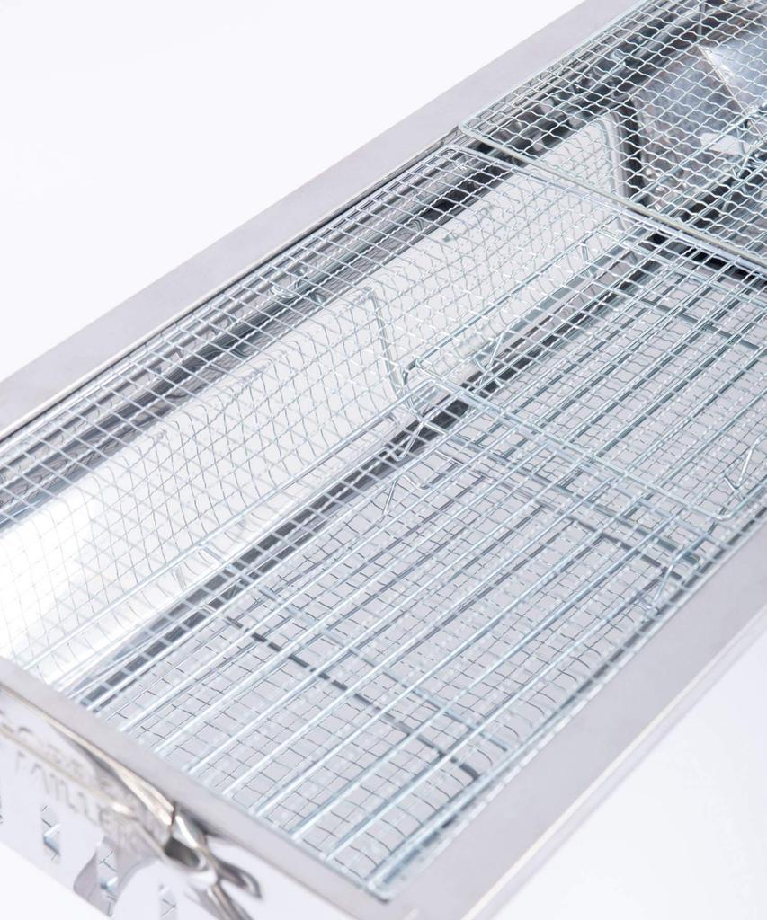 GORDON MILLER BBQ Grill Печь из нержавеющей стали Складная барбекю на открытом воздухе для кемпинга 1552663