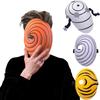 Naruto Cartoon Madara Mask Cosplay Full Face Resin Party Mask Tobi Obito Akatsuki Holiday Dress-Up Gift