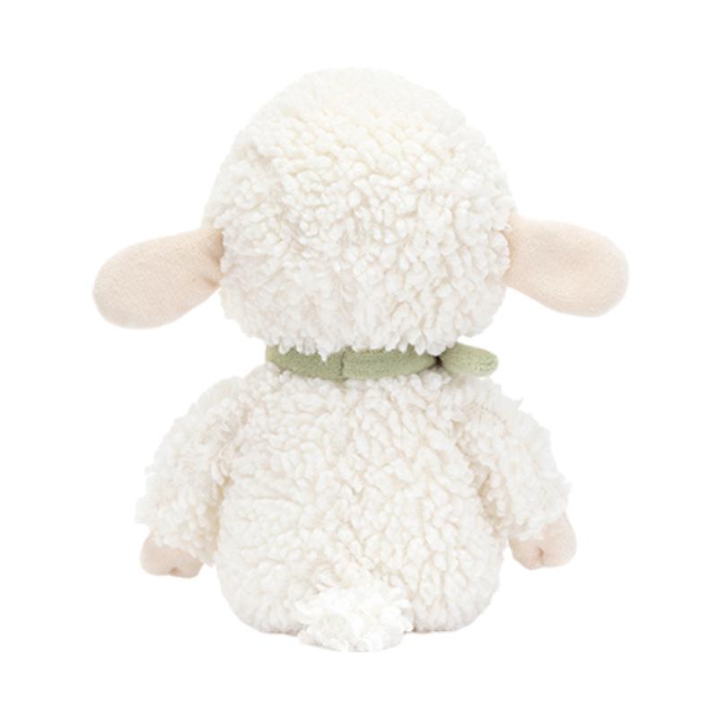 Jellycat Серия Домашние Животные Пушистый Ягненок Компаньон и Кукла для Уюта Плюшевая Кукла Высота 23 см