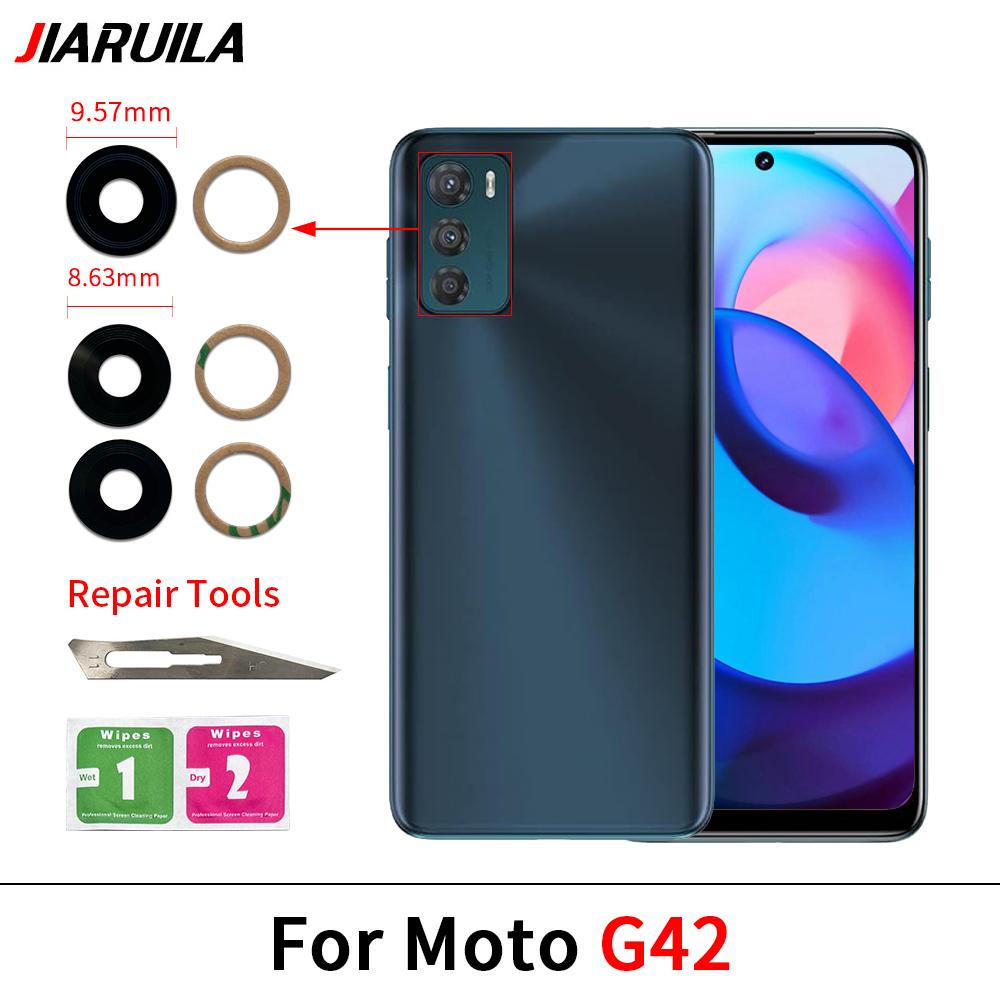 Объектив Камеры Для Moto G11 G71 G81 G11 G11 G11 G11 G11 G11 G11 G11 G11 G71 G11 G81 Задняя Камера Стекло Объектива С Клеем Клейкий
