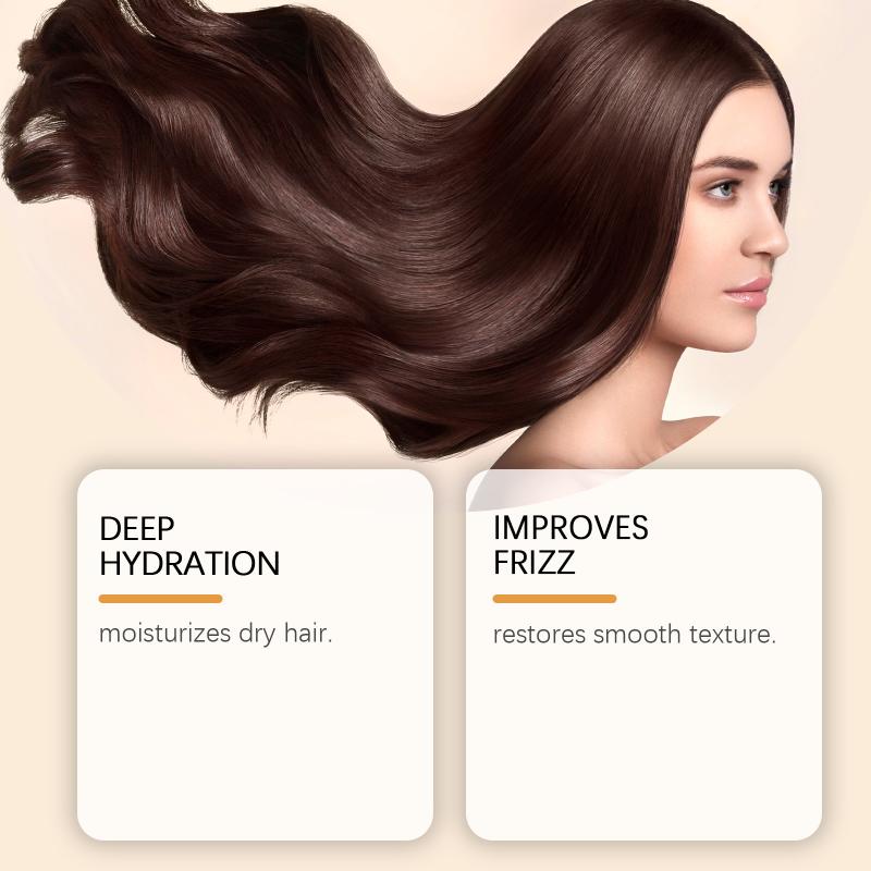 Argan Oil Hair Serum for Shine and Smoothness Rosemary Coconut Frizz Ease Lightweight Heat Protection for Women and Men