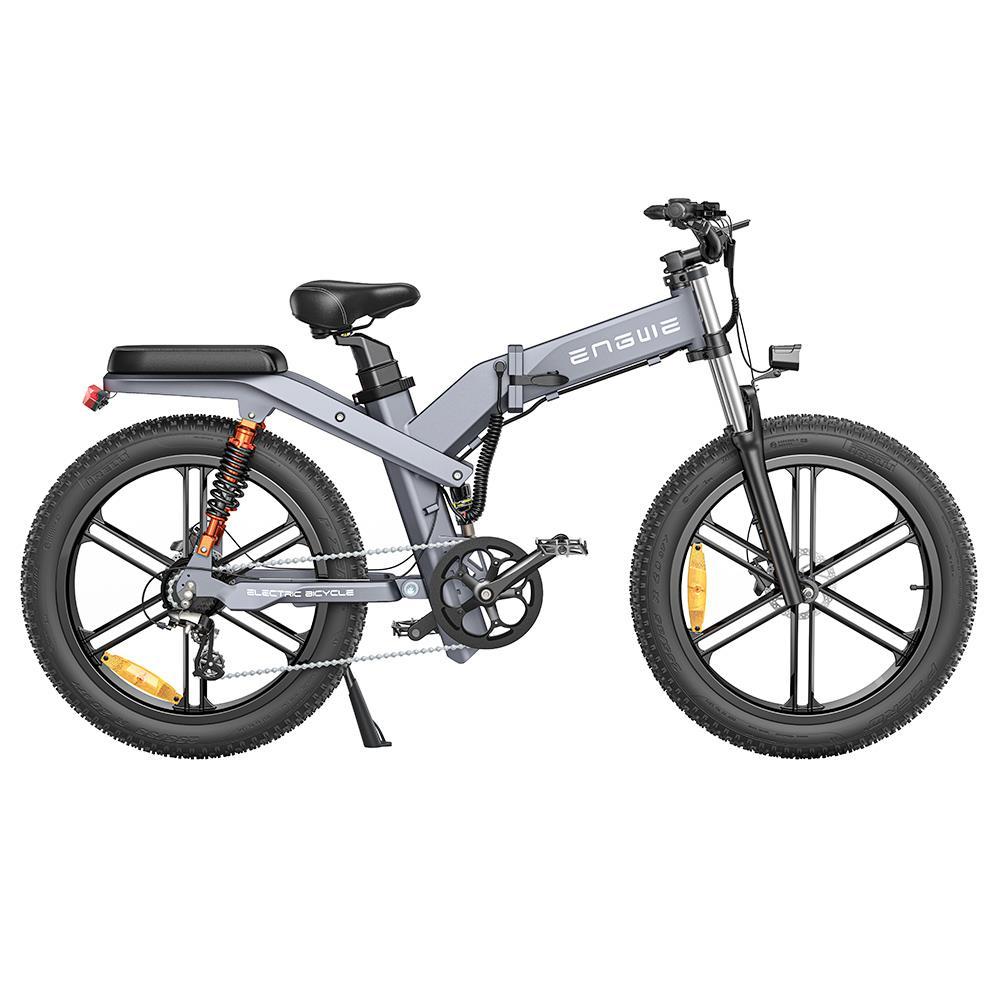 ENGWE X26 Electric Motorcycle 48V28Ah 1000W 26inch Fat Tires Go Off-road Electric Bike Hydraulic Oil Electric Mountain Bicycle
