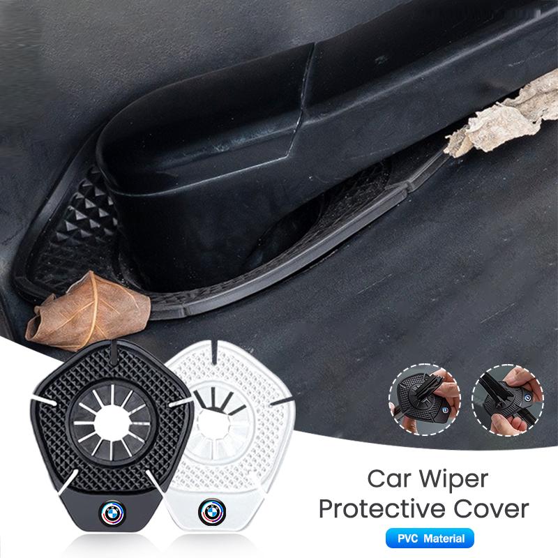 PVC Car Windshield Wiper Protective Cover Dust Wiper For BMW 50th Anniversary 3 5 7 series E83 F16 E70 F07 F40 F10 F45 F46 G20 BA8