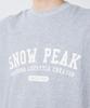 Varsity Logo Long Sleeve for Men and M [Snow Peak] T-Shirt TS-26SU002 Long-sleeved T-shirt Women, M.GREY