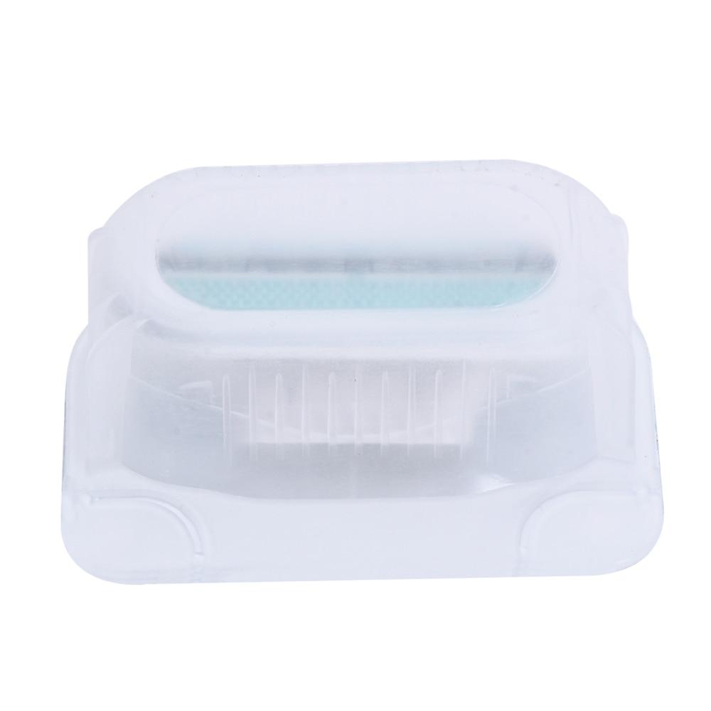 Красота, безопасное лезвие для бритья для женщин, лицо, тело, три лезвия, прямая бритва, головка, 4 шт./лот