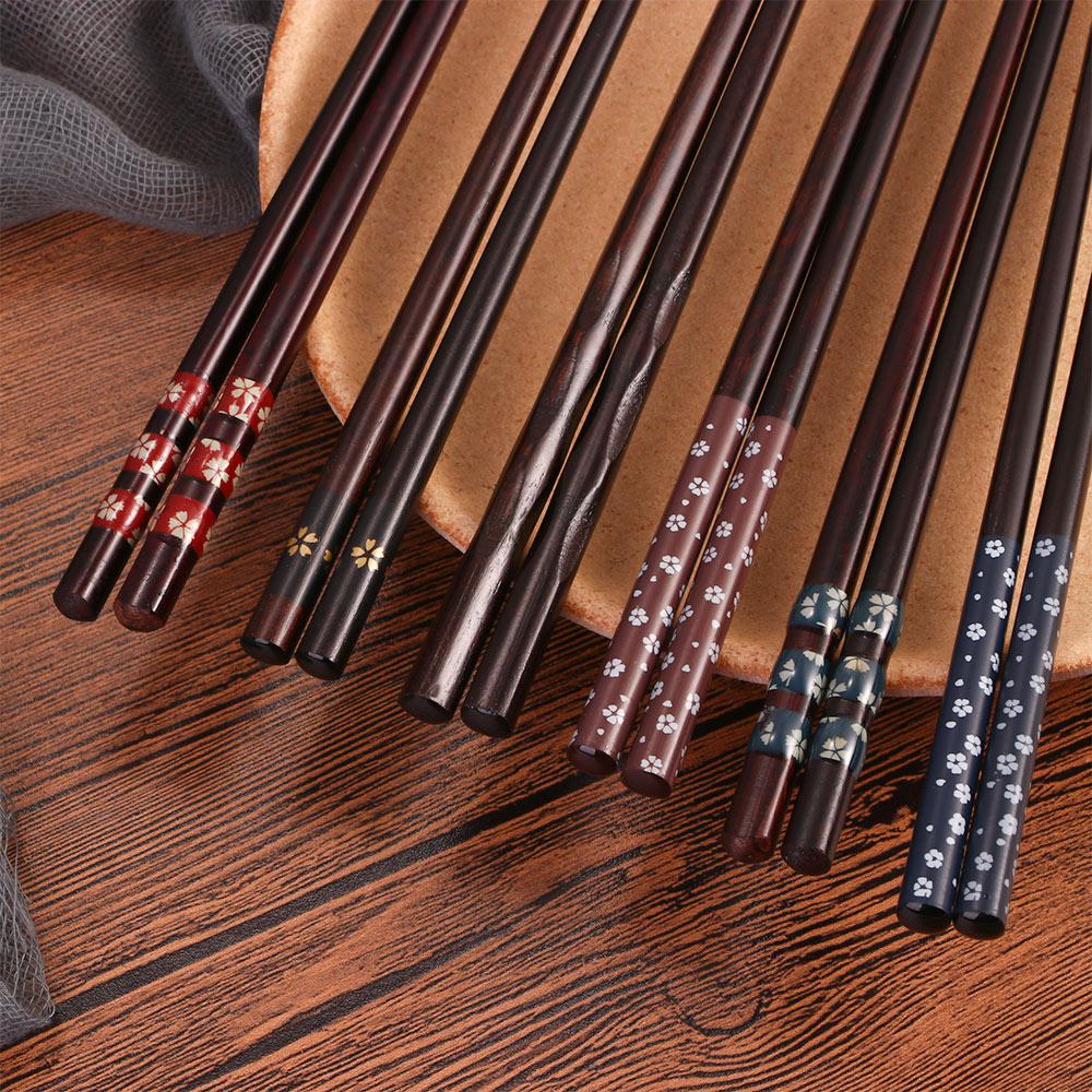 Japanese Cooking Handmade Natural Wooden Wood Chopsticks Kitchen Tools Dinnerware Sushi Chopsticks