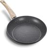 Сковороды с антипригарным покрытием Ультра антипригарная сковорода для омлета из черного мрамора с эргономичной бакелитовой ручкой Алюминиевые сковороды 10 дюймов