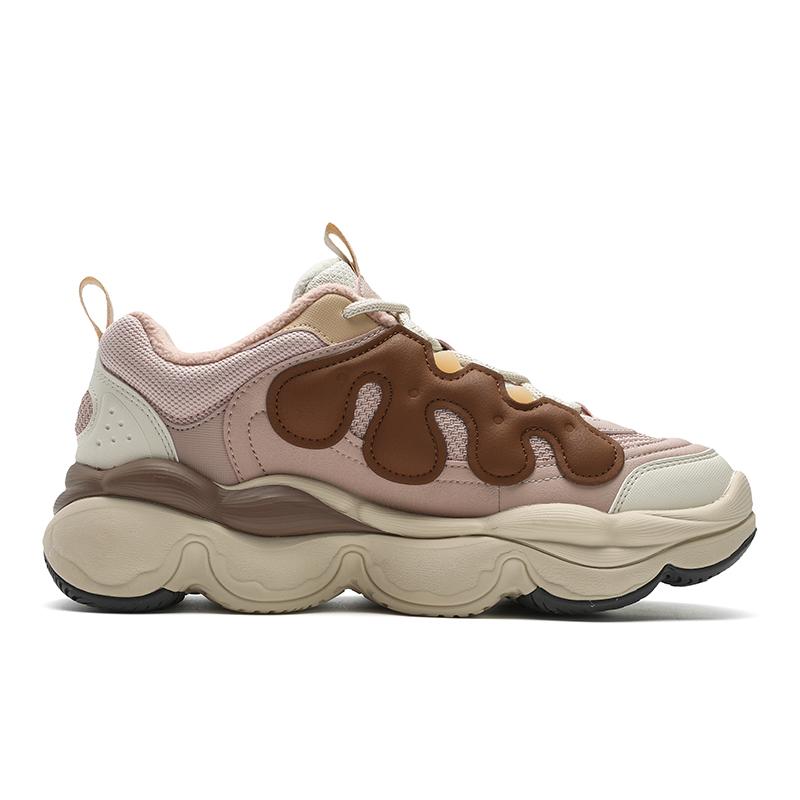 Fila Флисовые низкие повседневные кроссовки Женские кроссовки Редвуд-коричневый F12W441111FMM