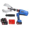 Battery-Powered Hydraulic Cable Cutter, 18V Electric Ratchet Cable Cutter, 120KN/160KN Electrical Wire Cutting Tool, Copper Cable Cutter for Cu/Al Cab