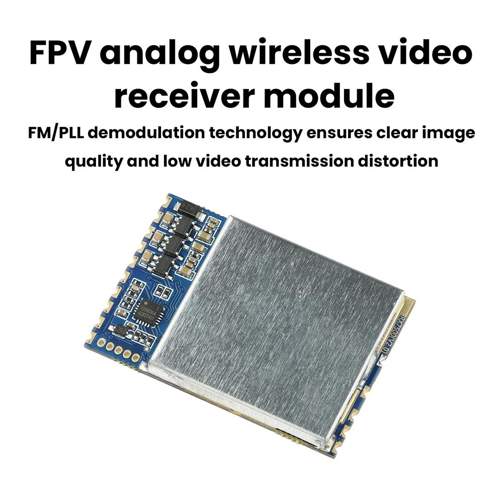 RF7500 6-7.5G Wireless Video Receiving Module RF Receiver Module FPV Analog Wireless Video Receivor Board SPI Mode For Drone