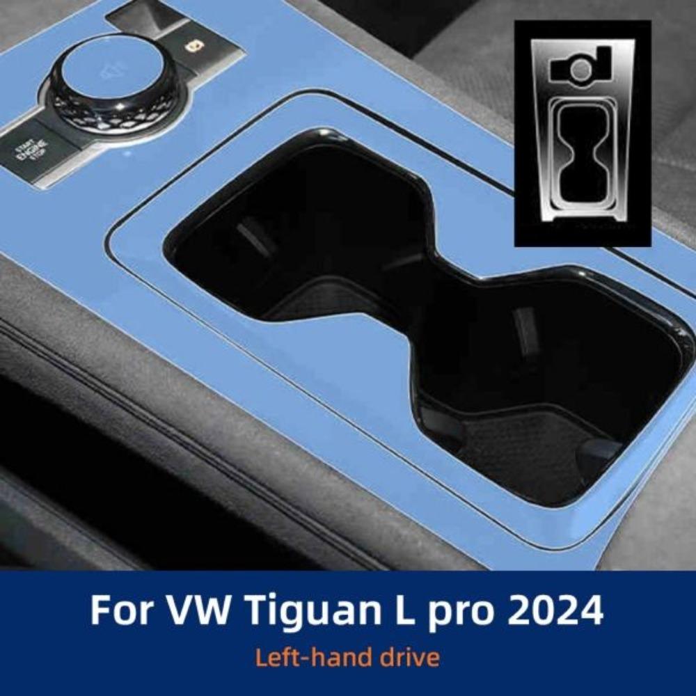Для Volkswagen Tiguan L Pro VW 2024 2025 ТПУ Защитная пленка Прозрачная Внутренняя Центральная консоль Панель переключения передач Антицарапины Аксессуары