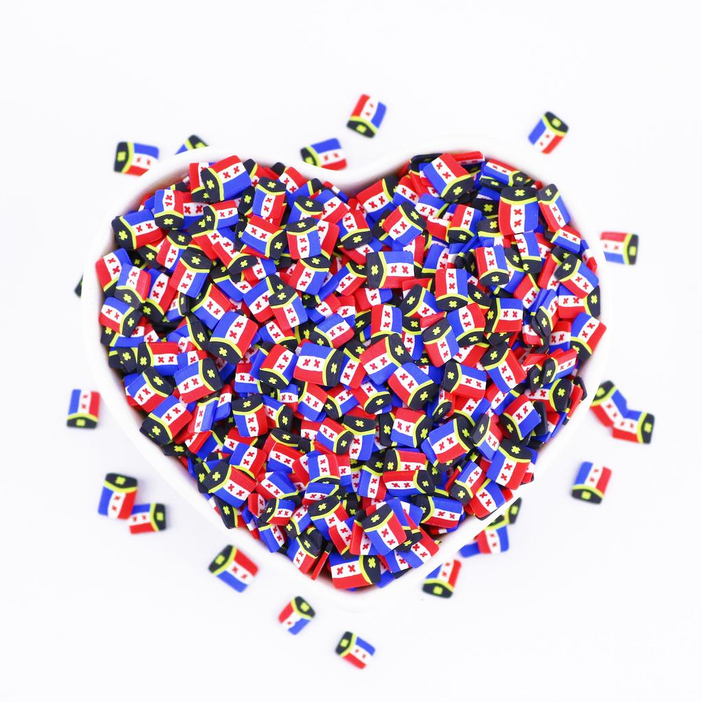 1KG Hengxin 5MM Polymer Clay Sprinkles Colorful Flower Slices For Slime Filler DIY Craft Art Decoration Nail Children Toys