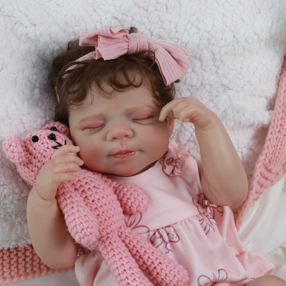 Новая полностью виниловая кукла Reborn Baby Pascale 50 см полностью виниловая кукла Reborn Baby