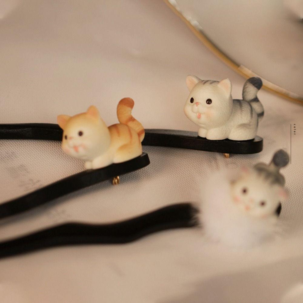 Tool Ancient Headwear Ancient Style Hairpin Chinese Style Headwear Wooden Hairpin Hanfu Hair Sticks