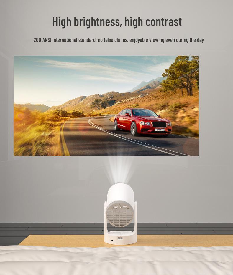 Портативный 3-в-1 проектор Ultra HD 4K P2 с функцией компенсации окружающего освещения и электрической фокусировкой