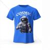 Mens Cosmic Brewery Print T-Shirt Oversized Street Graphics T-Shirt