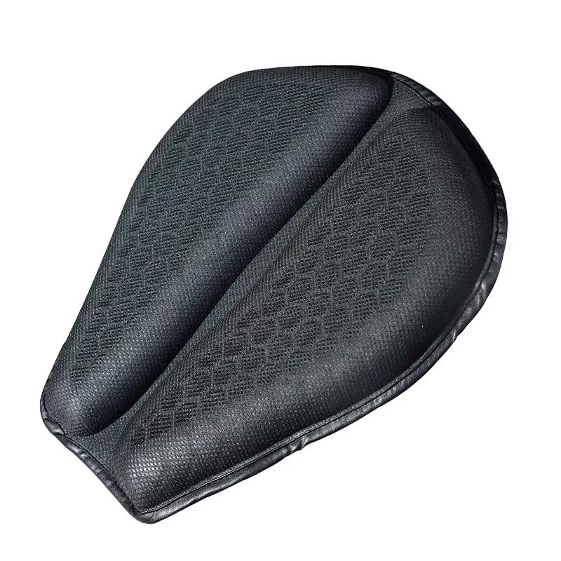 Motorcycle Seat Cushion 3D Honeycomb Anti-slip Motorcycle Gel Seat Cushion Moto Pressure Relief Ride Seat Pad Moto Accessories